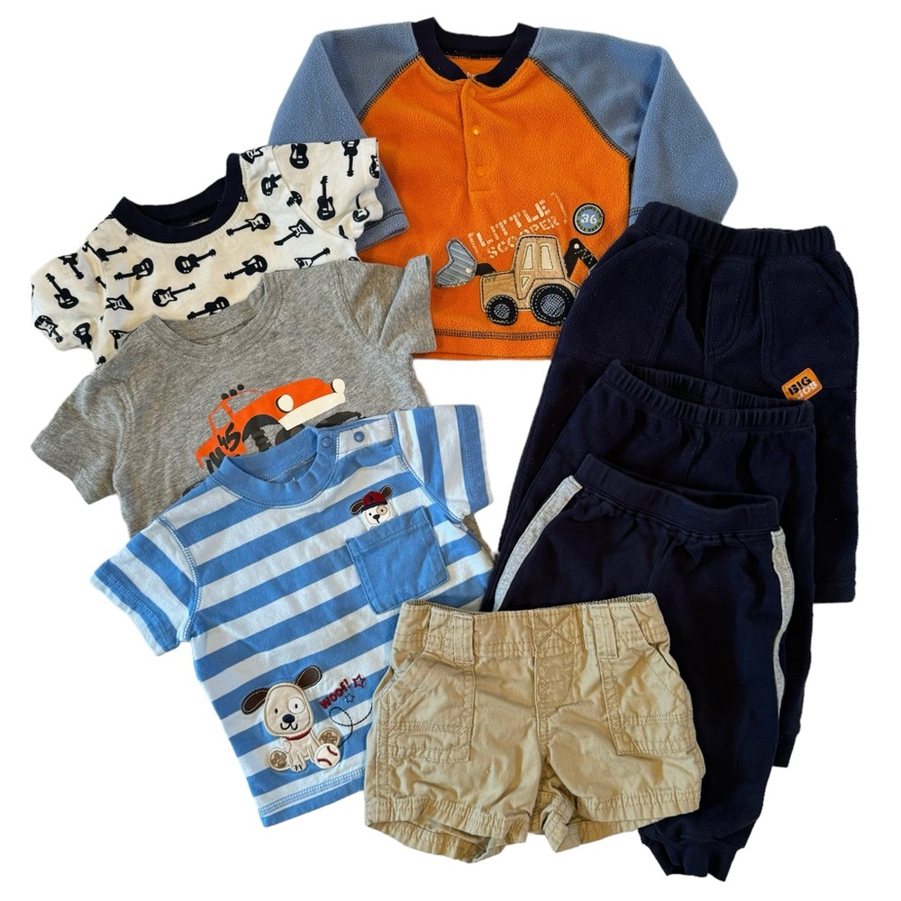 Infant Boys Size 6 Months Bundle, 7 Pieces